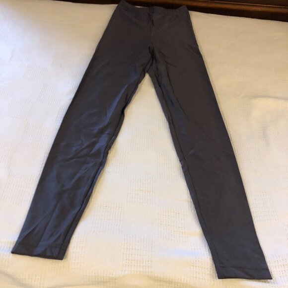 AMERICAN APPAREL Dark Gray PERFORMANCE SPORTSWEAR Leggings Sz SMALL B83 - Picture 8 of 8